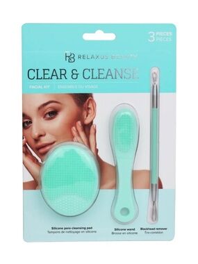 🌸3/$15🌸 Relaxus Beauty Clear & Cleanse Facial Kit (3 piece)